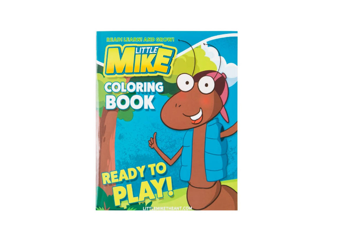 Little Mike coloring book Ready to Play