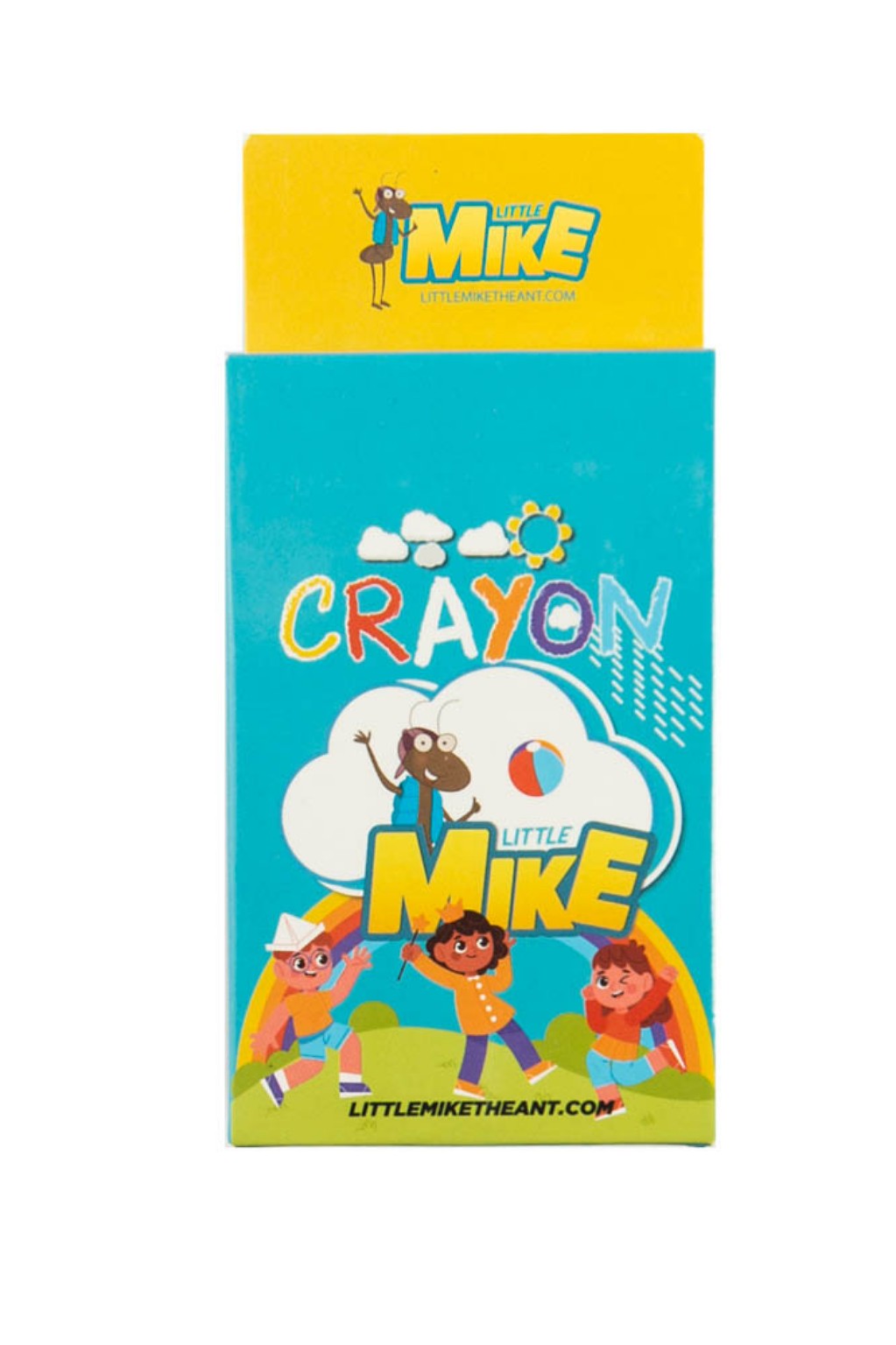Little Mike crayon box packaging